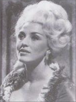 Carolyn as the Countess in "The Marriage of Figaro"
